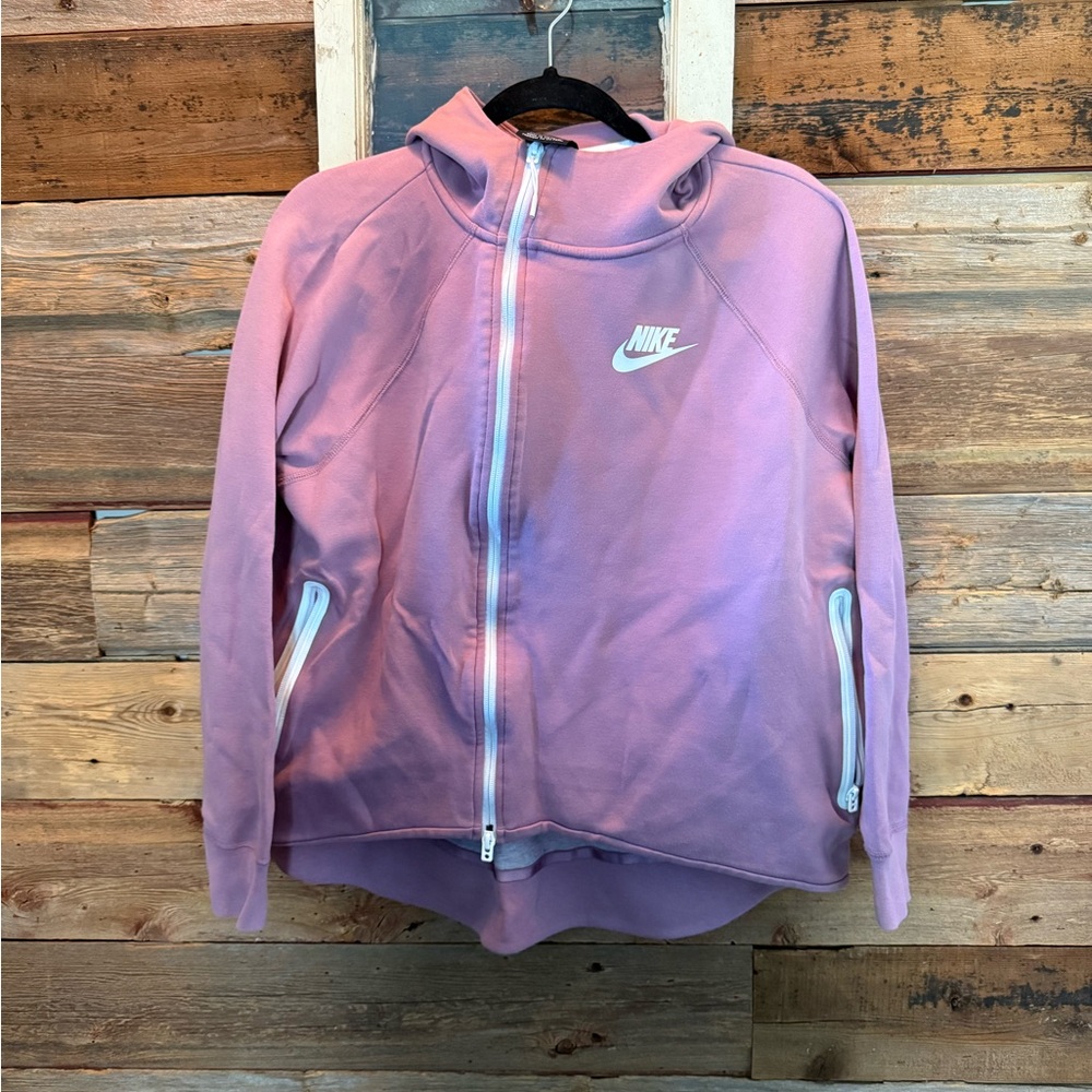 Nike Purple Bomber Jacket with Iconic Swoosh
